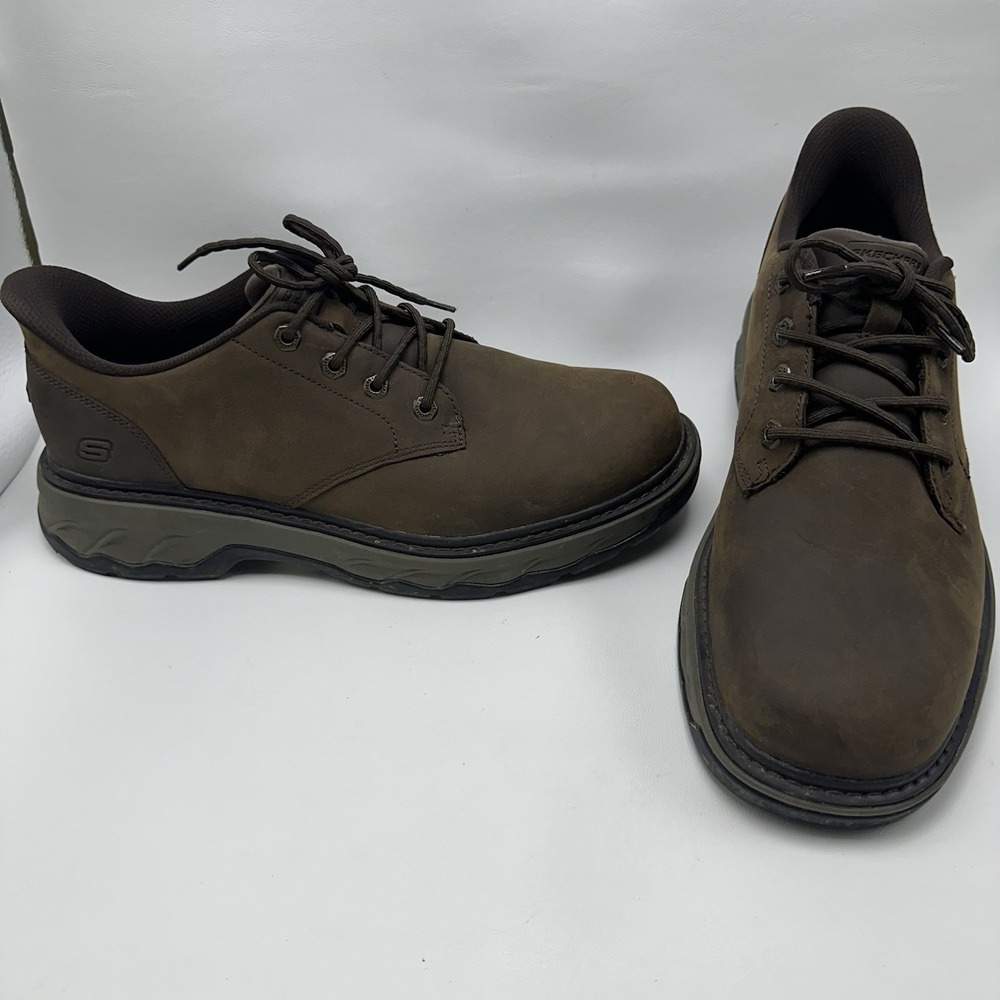 Skechers Men's Slip-ins Relaxed Fit Lockett Spence Size 12 Chocolate 205819‎